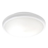 Plafond LED stropní svítidlo do koupelny Povrchová montáž 22W lm 4000K Neutrální 120° se senzorem pohybu Kulaté bílé IP65 Midas Masterled