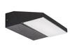 Venkovní zahradní lampa LED nástěnná lampa 13W 540lm 4000K IP65 černá Moderní Senica Rabalux