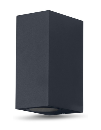 Nástěnné fasádní nástěnné svítidlo ENDURA Classic Square UpDown Black LEDVANCE