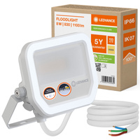 LED reflektor 8W 1100lm 3000K IP66 bílý LEDVANCE reflektor