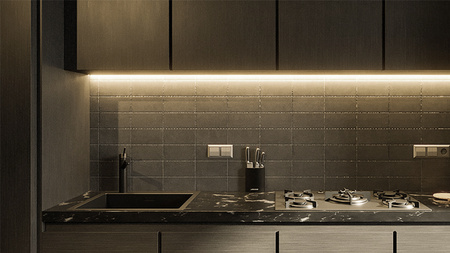 LED pásek 12V 48W 600LED 2835 neutrální bílá 8mm 5m ECOLIGHT