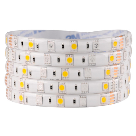 LED pásek RGBW 23W 900lm 120° bílá IP65 stmívatelný 12V Sanico Goldlux