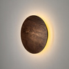 Nástěnné svítidlo LED 10W 130lm 3000K teplá hnědá Skandinávský RING TIMBER LED M 11290 Nowodvorski