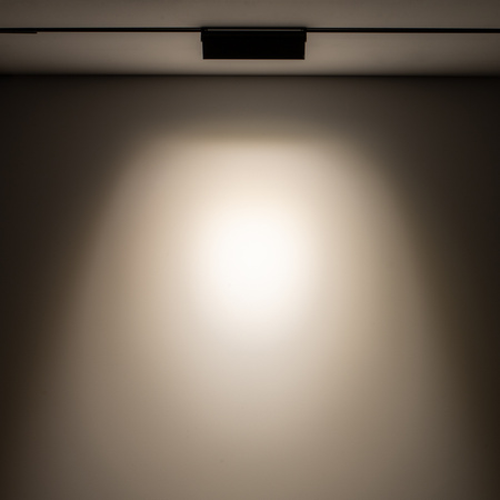 LED světlo na přípojnici 1 fáze LED 9W 800lm 3000K teplá černá průmyslová LVM FOCUS OUT 10145 Nowodvorski