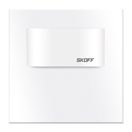 LED schodišťové svítidlo 0.4W 4000K 10V DC IP66 matná bílá TANGO MINI SHORT Skoff