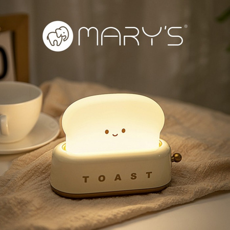Dětské noční světlo LED 1,2W 3000K teplé USB dobíjecí 800mAh žluté TOSTER MARY'S