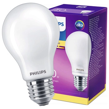 LED žárovka E27 A60 4,5W = 40W 470lm 2700K teplá bílá 300° PHILIPS