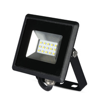 Reflektor LED 10W 850lm 3000K IP65 Black SMD VT-4011B V-TAC