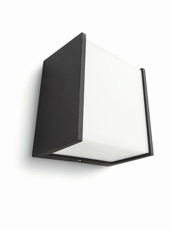 Zahradní lampa LED nástěnná lampa MACAW myGarden 3W 2700K IP44 černá PHILIPS