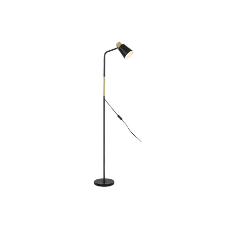 Stojací lampa E27 Black Industrial Azim Rabalux