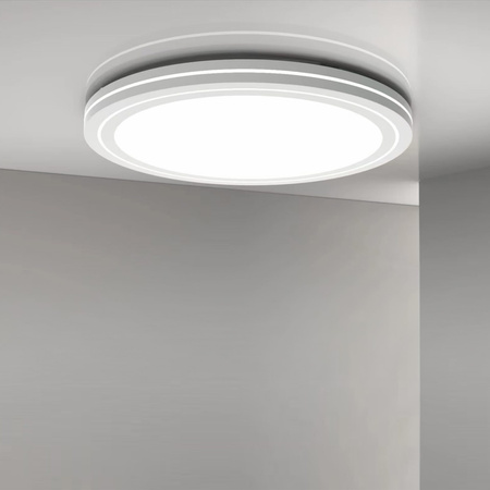 Plafond LED stropní svítidlo 72W 8000lm CCT 120° bílá IP44 Pilotní stmívatelné Marian Sanico Goldlux
