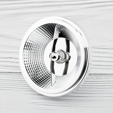 Žárovka LED GU10, ES111 15W = 100W 1521lm 4000K Neutralní bílá 24° Stříbrná LUMILED