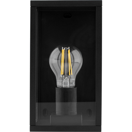 Zahradní nástěnné svítidlo horní-spodní fasádní svítidlo Malmo E27 IP44 grafit - GOLDLUX (Polux)