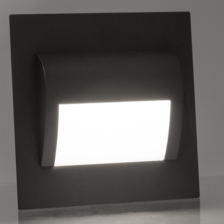 DECORUS 9 LED 1.2W Graphite ProVero schodišťové svítidlo Stud