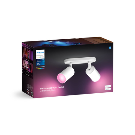Philips HUE White and Color Ambiance Fugato Lamp 2x4,2W Bluetooth Zigbee