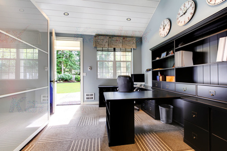 LED svítidlo GU5.3 Circular Black Seidy Kanlux Bodové LED svítidlo pro zápustnou montáž