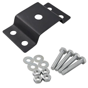 DRŽÁK na SOLAR pouliční lampu. MONTÁŽ na trubku Black Masterled