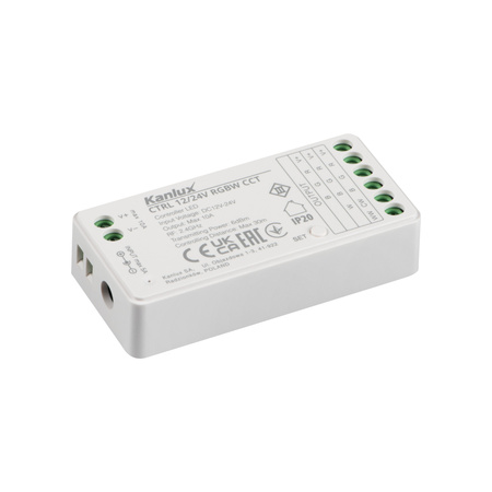 Řídicí jednotka pro LED pásky CTRL 12/24V RGBW CCT White KANLUX