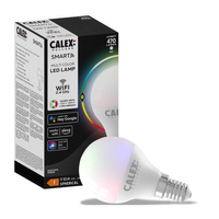 E14 SMART WiFi LED žárovka 4.9W 470lm RGB + CCT TUYA CALEX