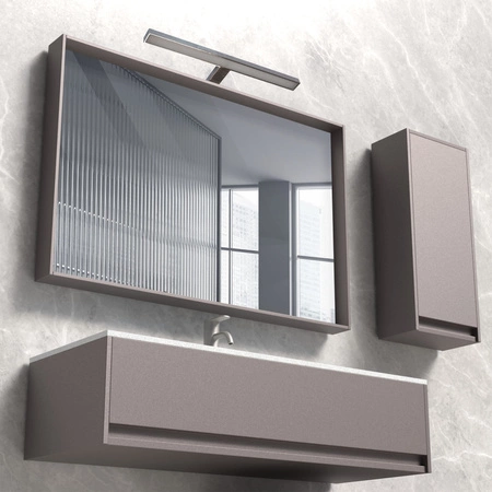 LED nástěnné svítidlo do koupelny 5W 520lm 4000K neutrální 120° chrom IP44 MILOS Sanico Goldlux