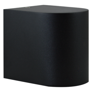 LED zahradní nástěnné svítidlo GU10 BOSTON GOLDLUX (Polux) ALUMINIUM ČERNÉ