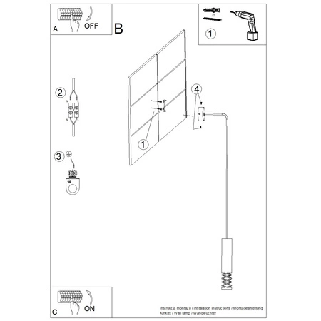 Nástěnné svítidlo GU10 White LAMI Ocean Green SL.1690 Sollux