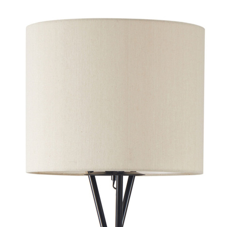 Dekorativní stojací lampa E27 béžová Tekla Sanico Goldlux