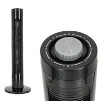 Sloupový ventilátor Trubkový cirkulátor vzduchu Stojanový ventilátor černý 45W Venlo 2 Windstar Kobi