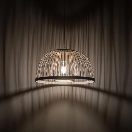 KRABI 11158 Nowodvorski E27 Bílá závěsná stropní lampa