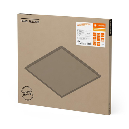 LED panelové stropní světlo 30W 4860lm 4000K neutrální povrchová montáž bílá 60x60cm Flex Ledvance