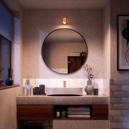 Nástěnné svítidlo GU10 IP44 Měděno-černé Kosipo Philips