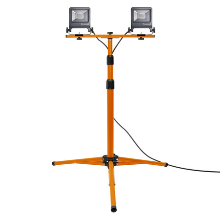 LED reflektor 2x20W 1700lm 4000K IP65 Na stojanu LEDVANCE WORKLIGHT TRIPOD Přenosný pracovní reflektor