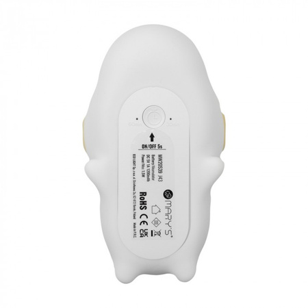 Dětské noční světlo LED 1,5W 3000-6500K teplé a studené USB dobíjecí 1200mAh bílé MARY'S DOG