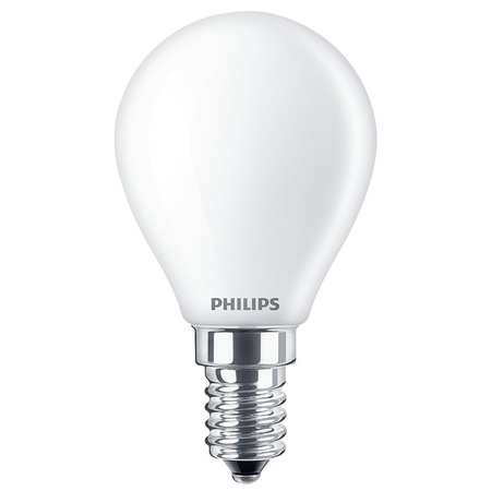 LED žárovka E14 BALL 4.3W = 40W 470lm 2700K Teplá bílá PHILIPS