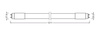 LED zářivka G13 T8 18W = 36W 2000lm 6500K Cold 190° 120cm LED TUBE UNIVERSAL Osram
