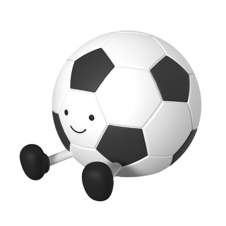 Dekorativní LED lampa 2W 3000K teplá bílá černá stmívatelná Fotbal Sanico Goldlux