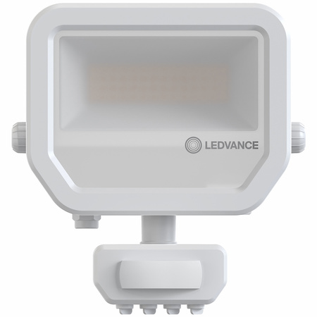 LED reflektor 17W 2400lm 4000K IP65 bílý se senzorem pohybu LEDVANCE Floodlight