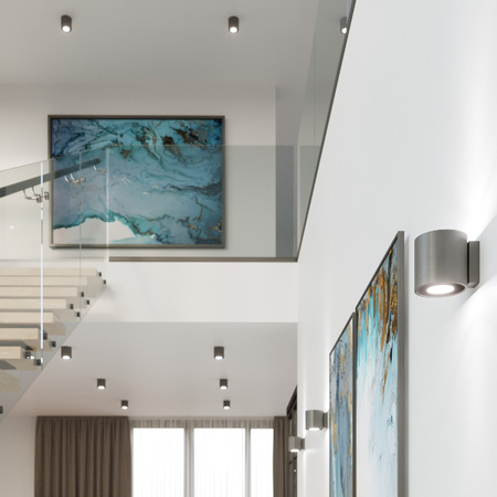 SOLLUX LED ORBIS G9 Nástěnné svítidlo Up Down Anthracite