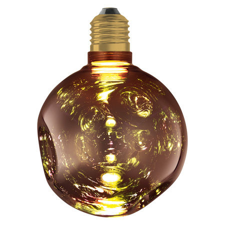 LED žárovka E27 Sphere 3,5W 300lm 2700K teplá bílá Decorative Pink ELECTRO GLASS SMALL Osram