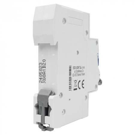 Nadproudový jistič Pojistkový odpojovač 6kA 1P B 20A .MORE