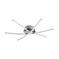 Stropní svítidlo LED pro povrchovou montáž 21W Chrome Modern Cyclone Rabalux