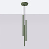Stropní závěsné svítidlo Tuba Spot 3x G9 Olive Pastelo Ocean Green SL.1521 Sollux