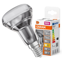 LED žárovka E14 R50 1.5W = 25W 110lm 2700K Teplá bílá 36° OSRAM STAR
