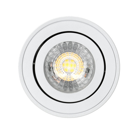 Halogenové bodové svítidlo pro povrchovou montáž GU10 Round White OH36 Kobi