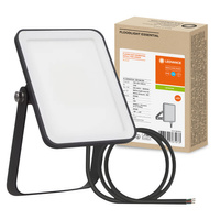 Reflektor LED 10W 6500K 900lm IP65 Černá LEDVANCE ESSENTIAL