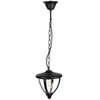 Závěsná zahradní lampa E27, LED lucerna ARETOS LUMILED