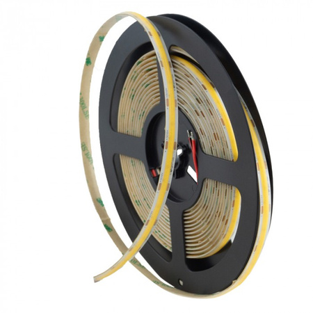 LED pásek COB 9W/m 990lm/m 480LED/m 12V 4000K neutrální bílá CRI90 IP67 Roll 5m Ecolight