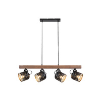Rabalux E14 Brown Industrial Rotem stropní závěsné svítidlo