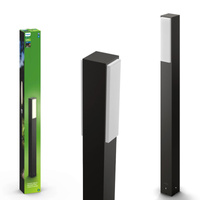 Venkovní LED zahradní svítidlo STRATOSPHERE myGarden 2x4.5W 2700K IP44 Tyč 77cm Antracit PHILIPS