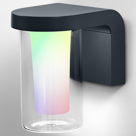 LED fasádní nástěnné svítidlo INTELLIGENT 10W 420 lm Teplá bílá barva světla + RGB SMART + WiFi CASCADE LEDVANCE